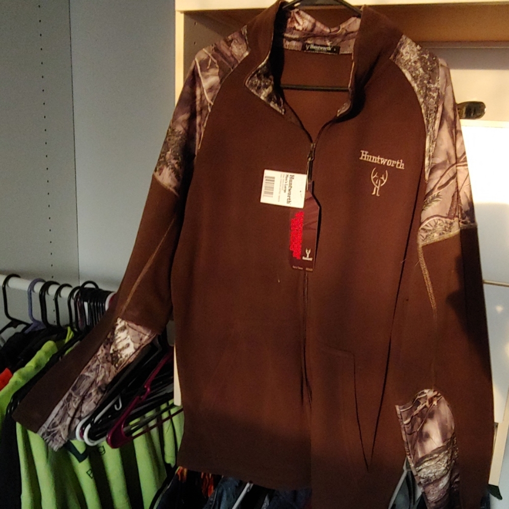 Mens brand new zip up